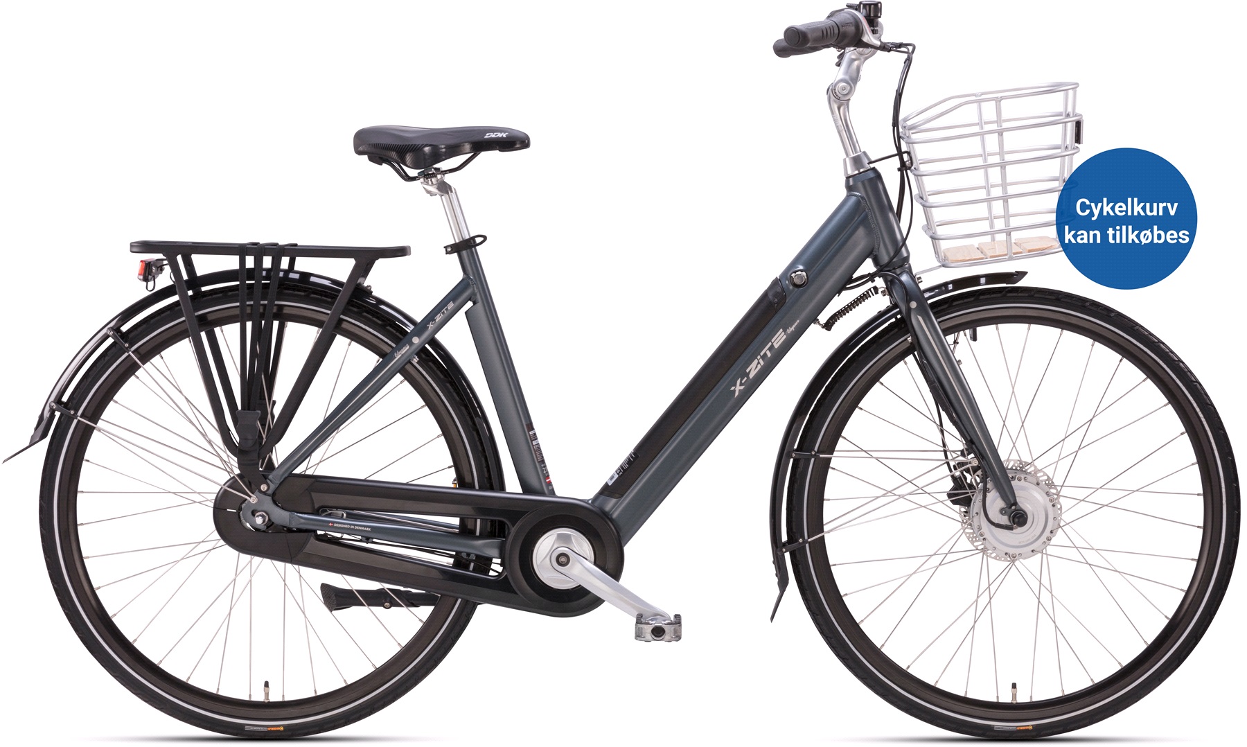 El-cykel Elegance batteri 10,4Ah 7-gear - Elcykler i høj kvalitet - Til markedets priser - thansen.dk