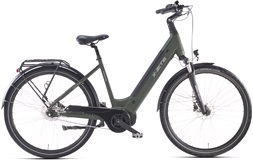 El-sykkel Deluxe Plus 11,6Ah 7g grønn