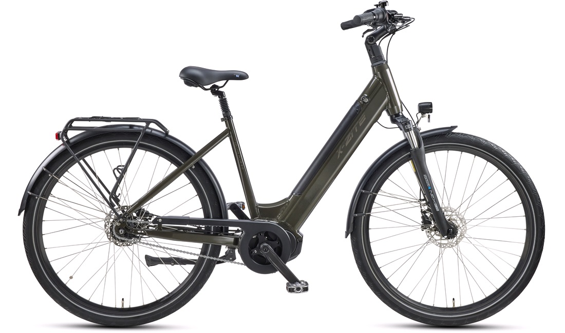  El-cykel Deluxe Plus 2.0 Ananda center motor 36V-13Ah 7-gear metal army