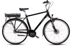 El-cykel City herre 10,4Ah 3g sort