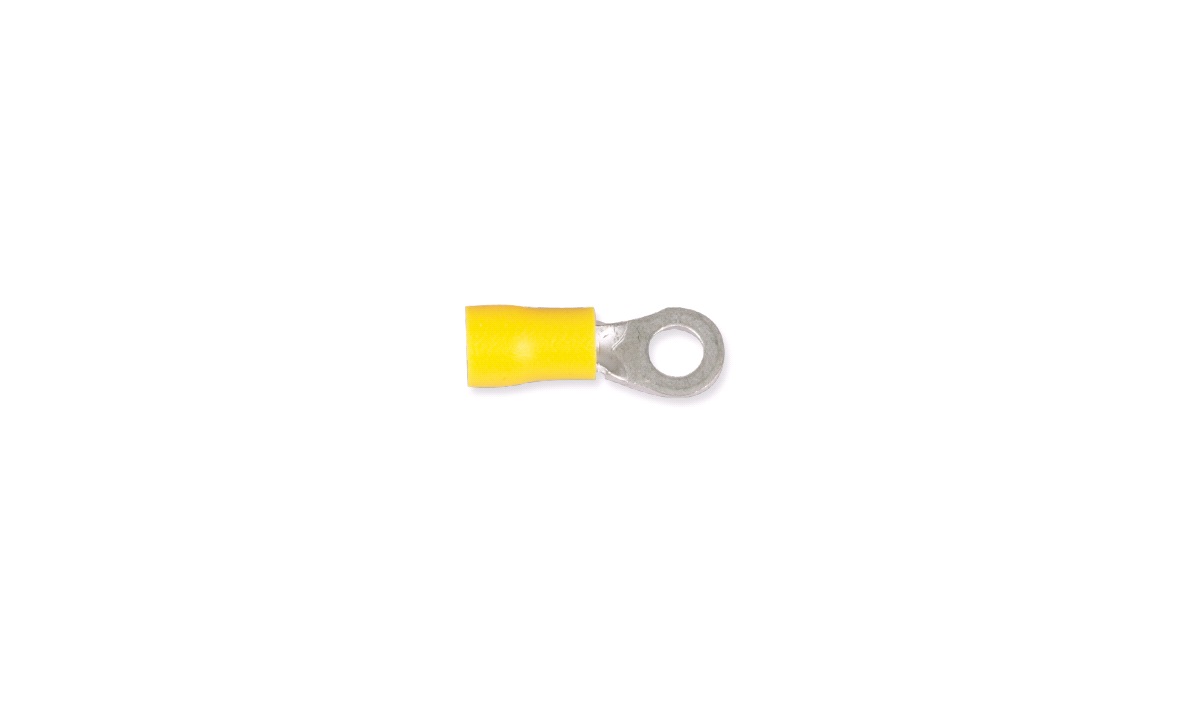  Kabelsko ring 5,2mm gul 10pk