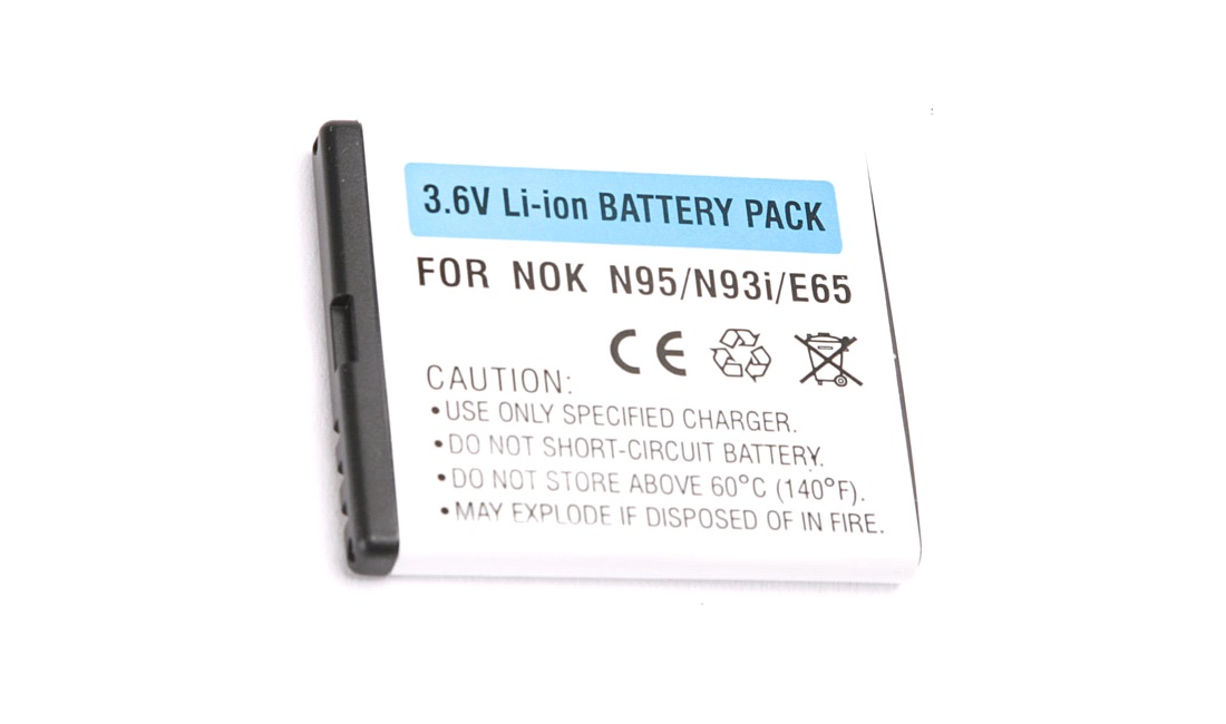  Batteri 750 mAh Li-Ion for Nokia BL-5F