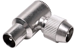 Antennekobling, vinkel metallhus HAN