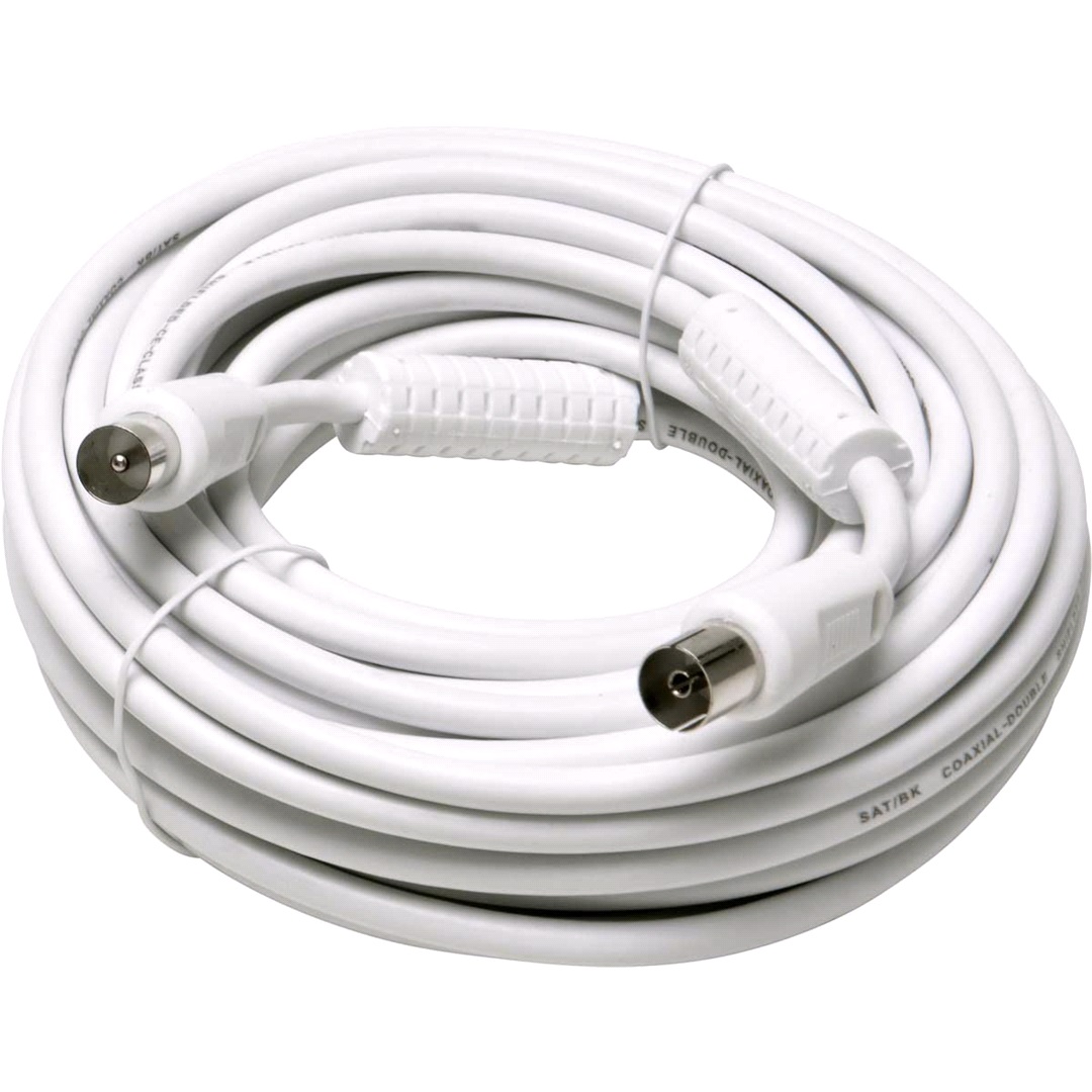 Goobay Antennkabel 100% Skärmad 10M m/kontakt