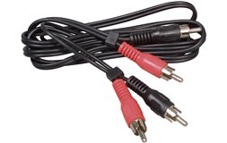 Phono kabel 2x2 stik, 1,5M