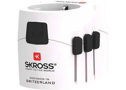 Reiseadapter SKROSS Pro Light USB A&C
