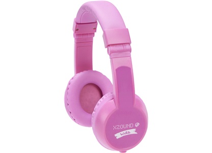 XZOUND Kids hovedtelefoner, lyserød