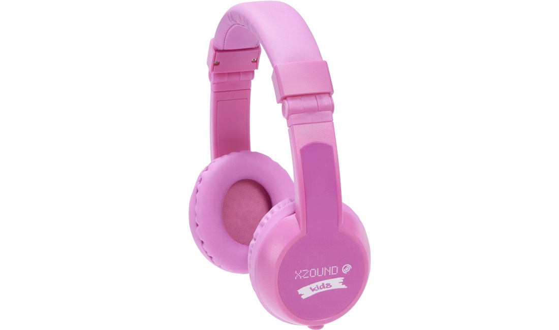  XZOUND Kids hovedtelefoner, lyserød