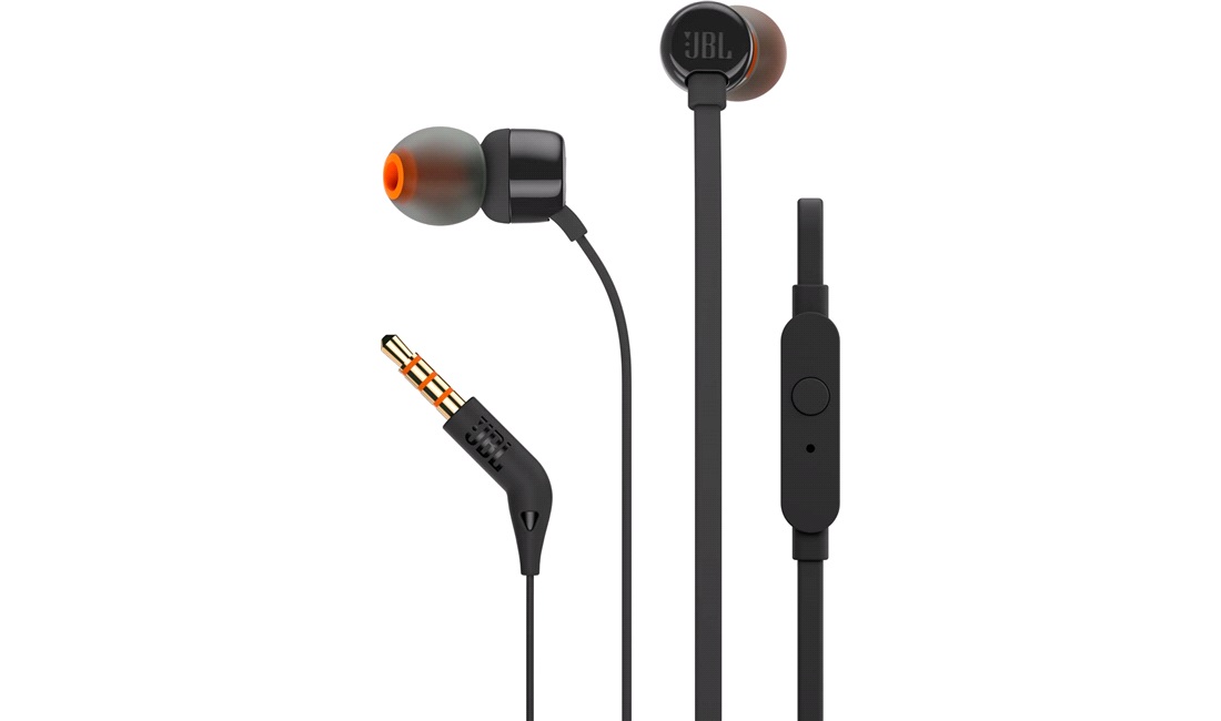  JBL T110 In-Ear Headphones hörlurar