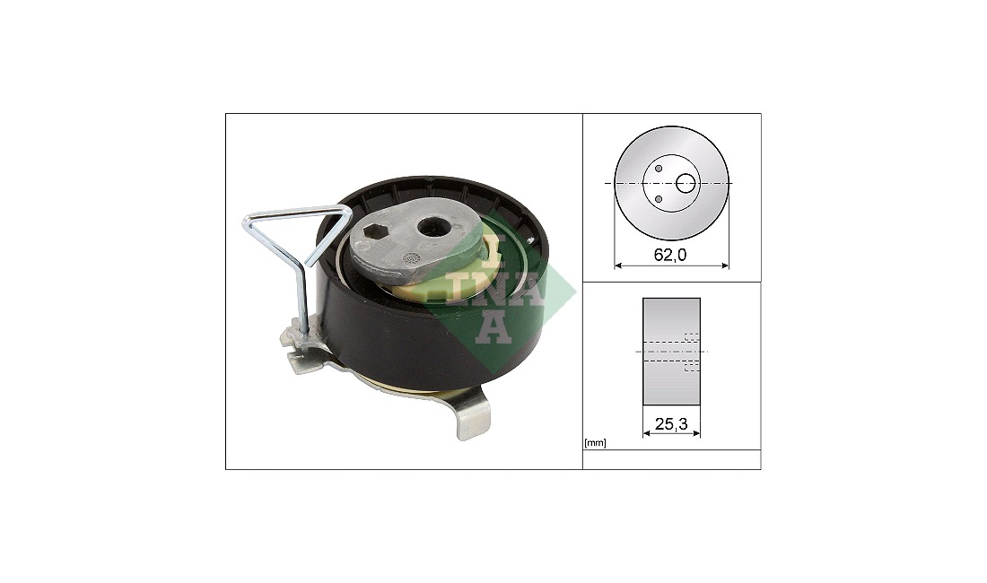  Spännrulle, tandrem