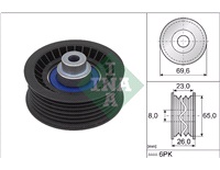  Medløberhjul, multi v-rem