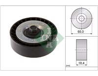  Medløberhjul, multi v-rem