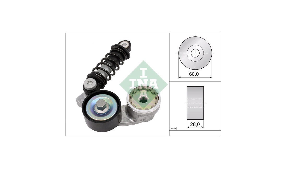  Remsträckare, flerspårsrem