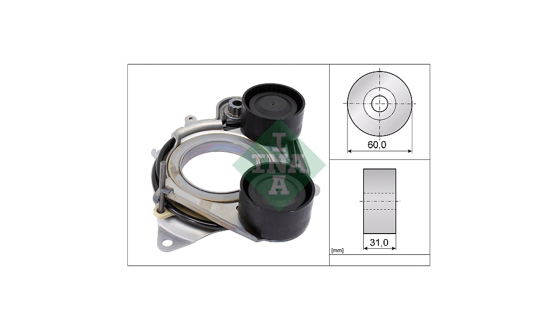  Remsträckare, flerspårsrem