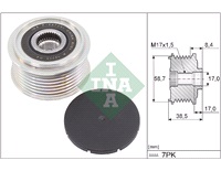  Frihjulskoppling, generator