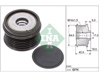  Frihjulskoppling, generator
