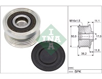  Frihjulskoppling, generator
