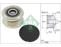  Frihjulskoppling, generator