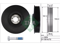  Remskivesats, vevaxel