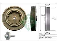  Remskivesats, vevaxel
