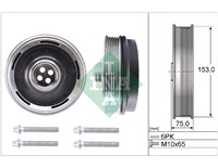  Remskivesats, vevaxel