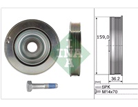  Remskivesats, vevaxel