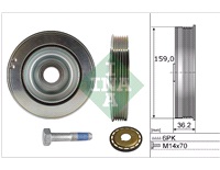  Remskivesats, vevaxel