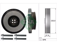  Remskivesats, vevaxel