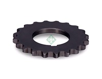  Tandhjul, krumtapaksel