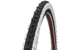 Cykeldæk 24x2.00 sort/hvid Deli