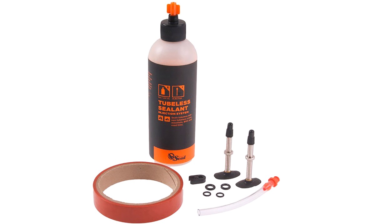  Orange seal tubeless kit 24mm tape + 32mm ventiler + 237ml væske