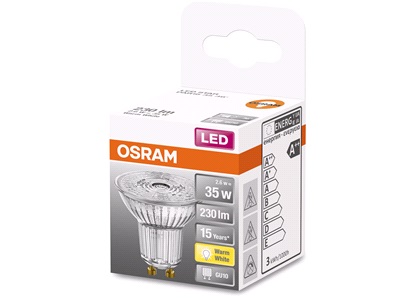 OSRAM LED STAR PAR16 GU10 3,9W