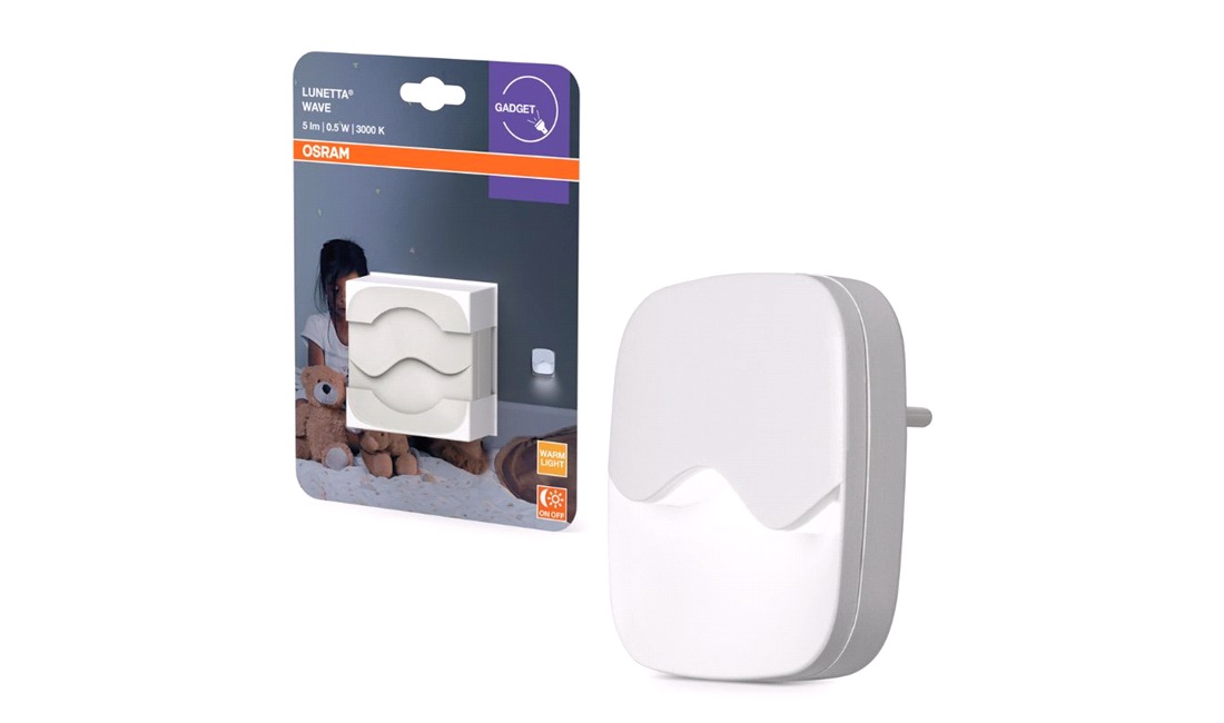  OSRAM Natlampe med sensor 230V