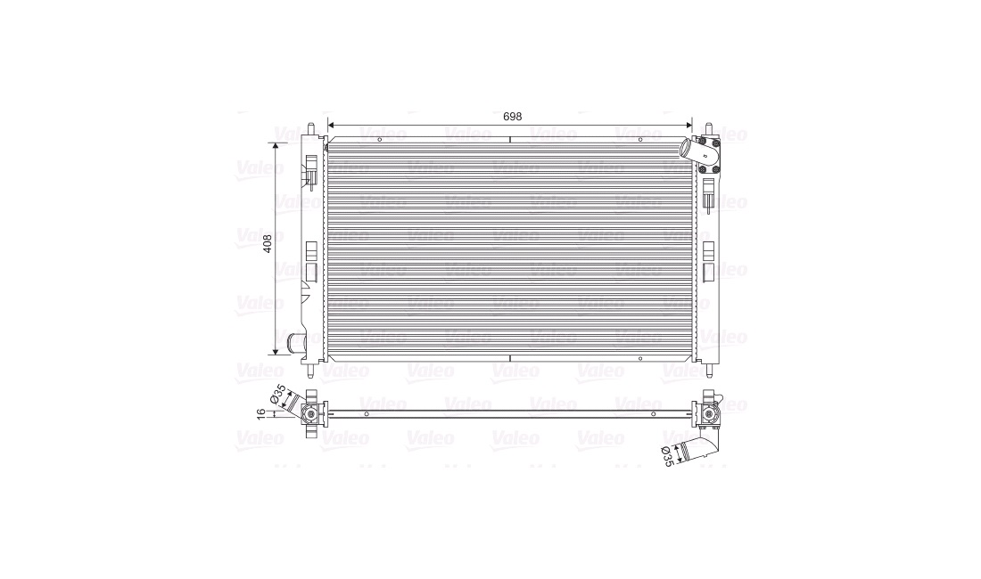  Radiator, Motorkjøling