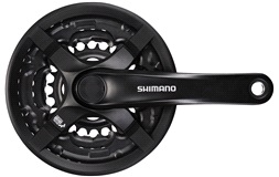Shimano kranksett Tourney 24/34/42T 7+8s