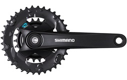 Shimano krankset M-315 7-8s 22/36t 175mm