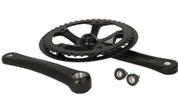 Garniture Prowheel 44-T 170mm sort 