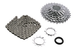 Kassett/kedje sampak Sram 950 11-32T 9-s