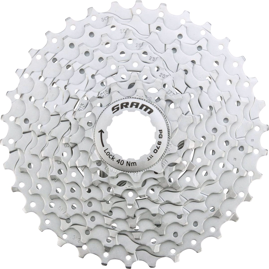 SRAM Kassett Sram PG-970 11-34T 9-speed