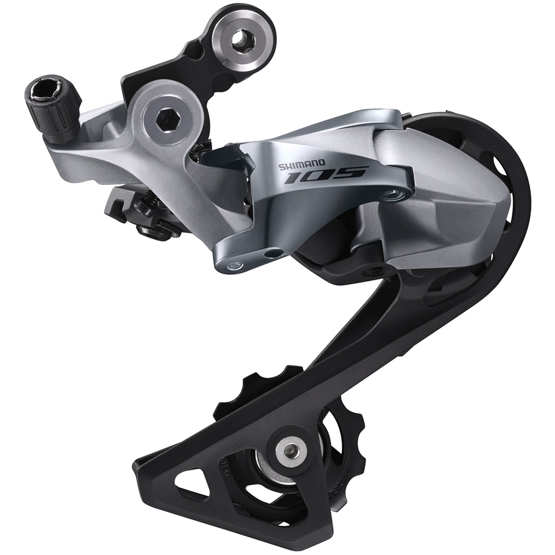 Shimano bagskifter 105 R7000 11s GS sølv