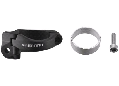Shimano Strammebånd 28,6mm/31.8mm Svart