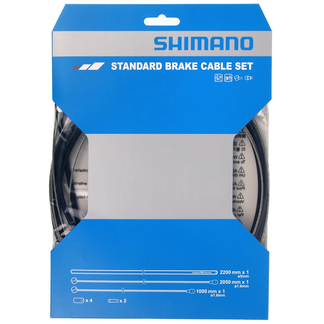 Shimano Shimano bromskabelset Racer/MTB/City