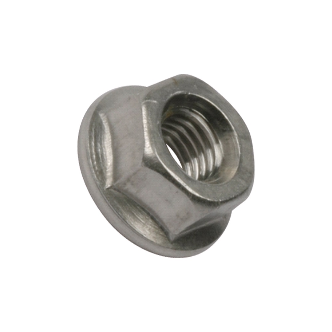 Scooped Mutter för pinnbult 7mm