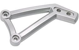 Beslag till fotpinne, vänster fram