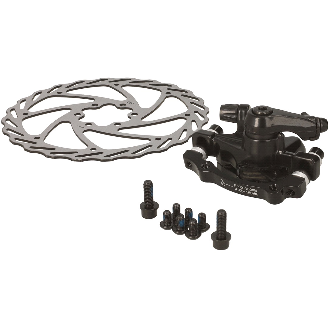 Ingear Bromskaliber m.skiva 160mm mekanisk bak