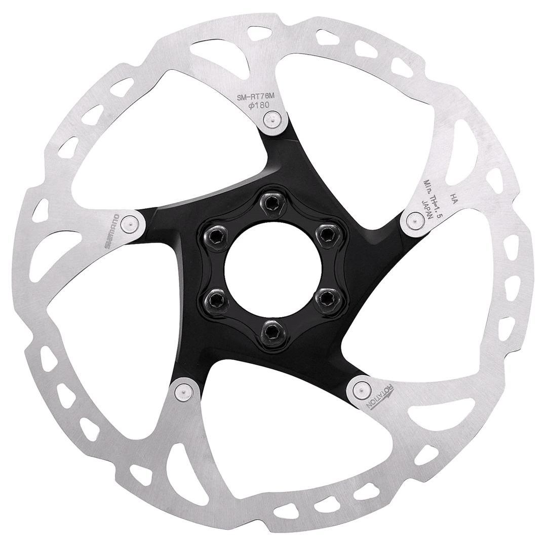 Shimano Shimano Bremseskive Xt Sm-rt76 180mm 6-b