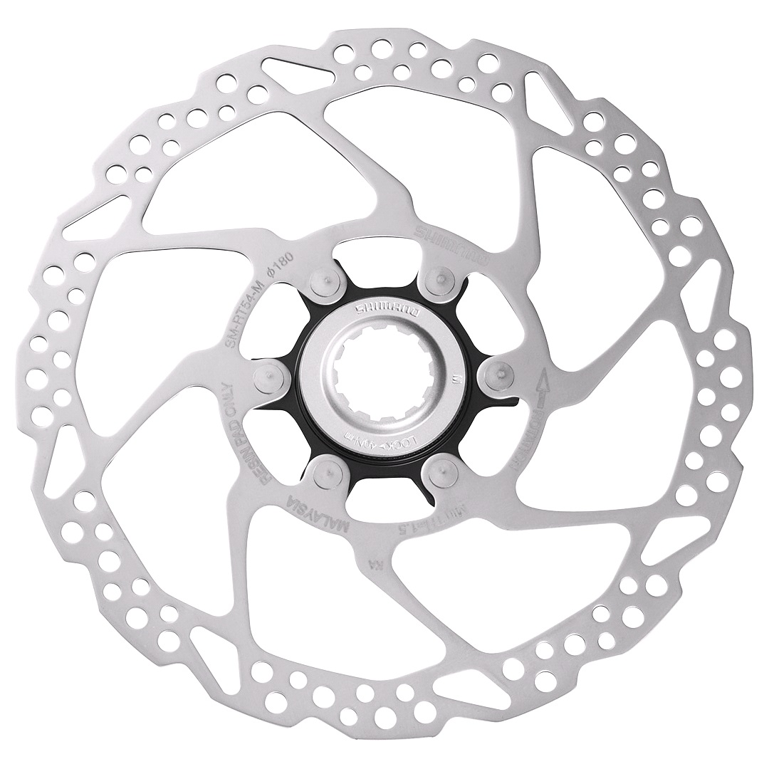 Shimano bremseskive Deore 180mm cen.lock