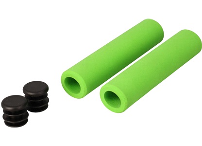 Håndtagssæt silicone til MTB Grøn 130mm