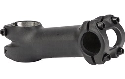 Styrestem ahead alu 90 sort 25,8mm