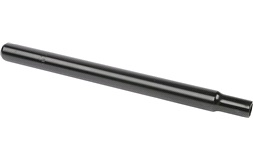 Sadelpind 28,6mm x 300mm sort uden slæde